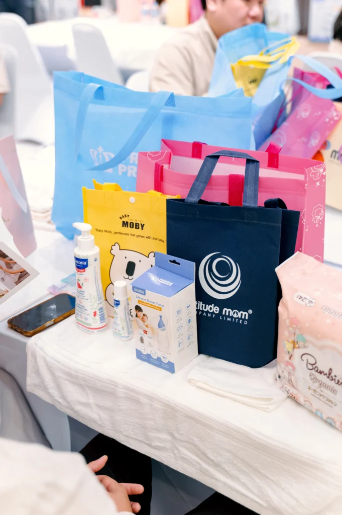 ของที่คุณพ่อแม่ได้รับใน Workshop Baby’s 1st Day at Home